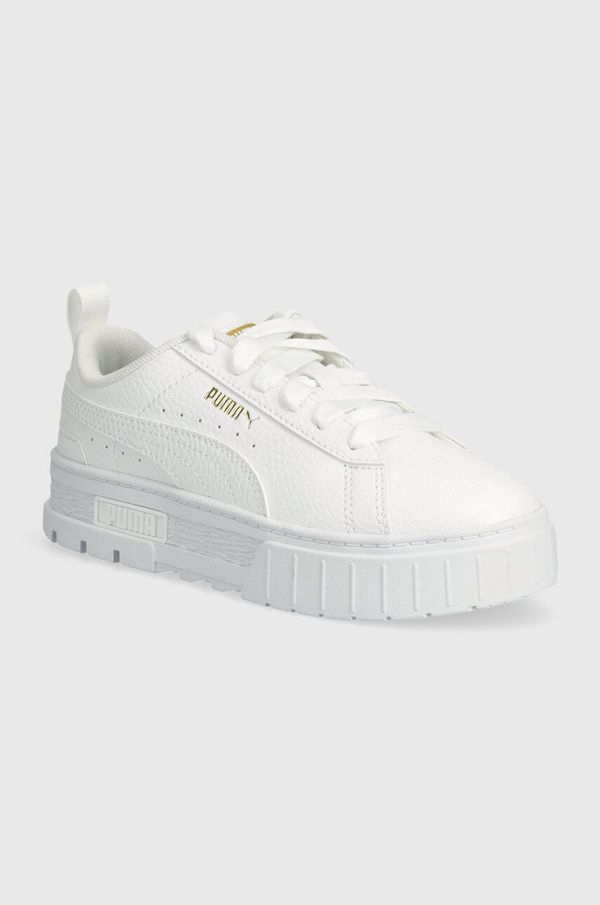 Puma Dječje tenisice Puma Mayze Lth PS boja: bijela
