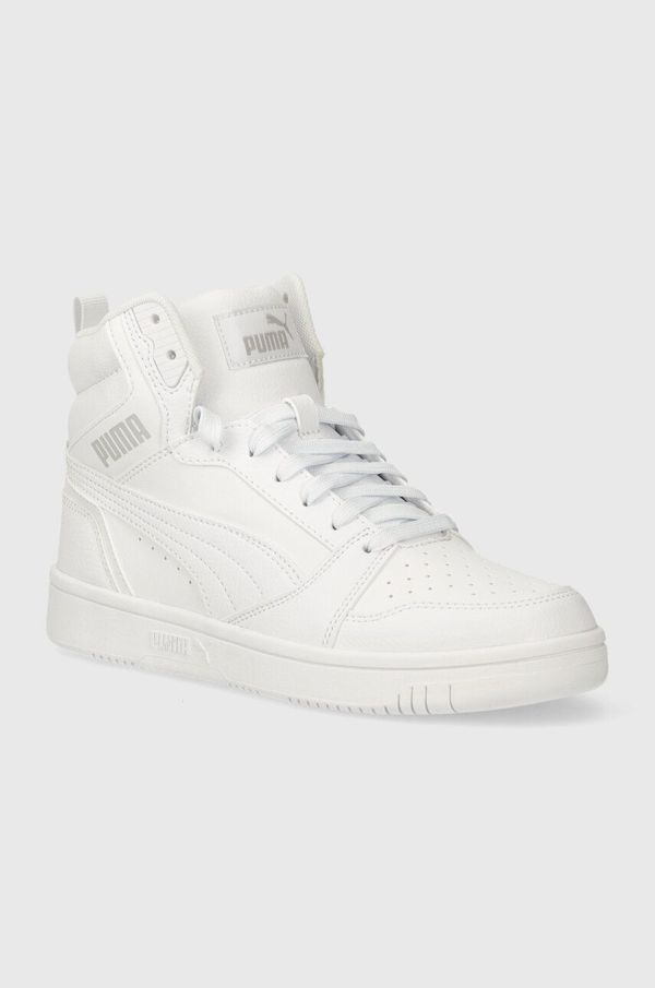 Puma Dječje tenisice Puma Rebound V6 Mid Jr boja: bijela