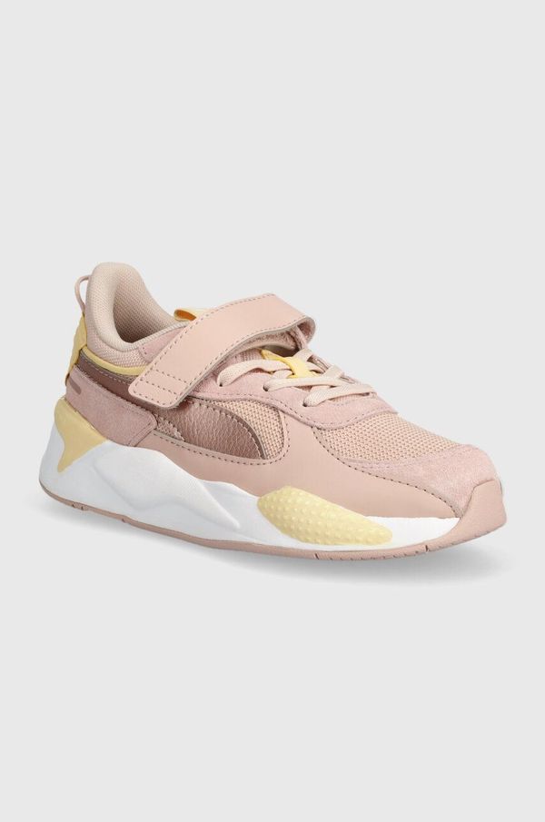 Puma Dječje tenisice Puma RS-X Metallic AC+ PS boja: ružičasta