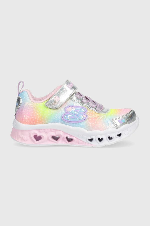 Skechers Dječje tenisice Skechers boja: srebrna