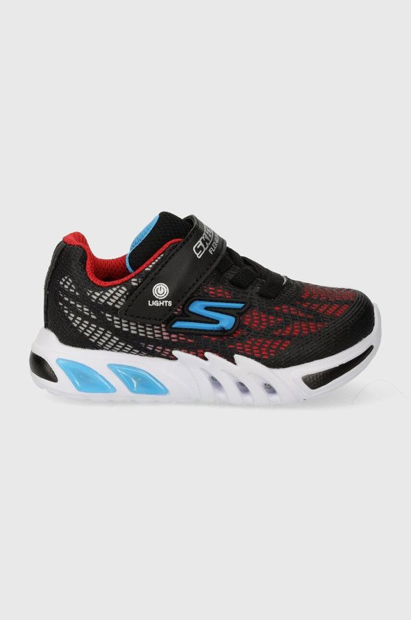 Skechers Dječje tenisice Skechers FLEX-GLOW ELITE VORLO boja: crna
