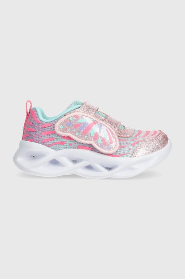 Skechers Dječje tenisice Skechers TWISTY BRIGHTS WINGIN IT boja: ružičasta