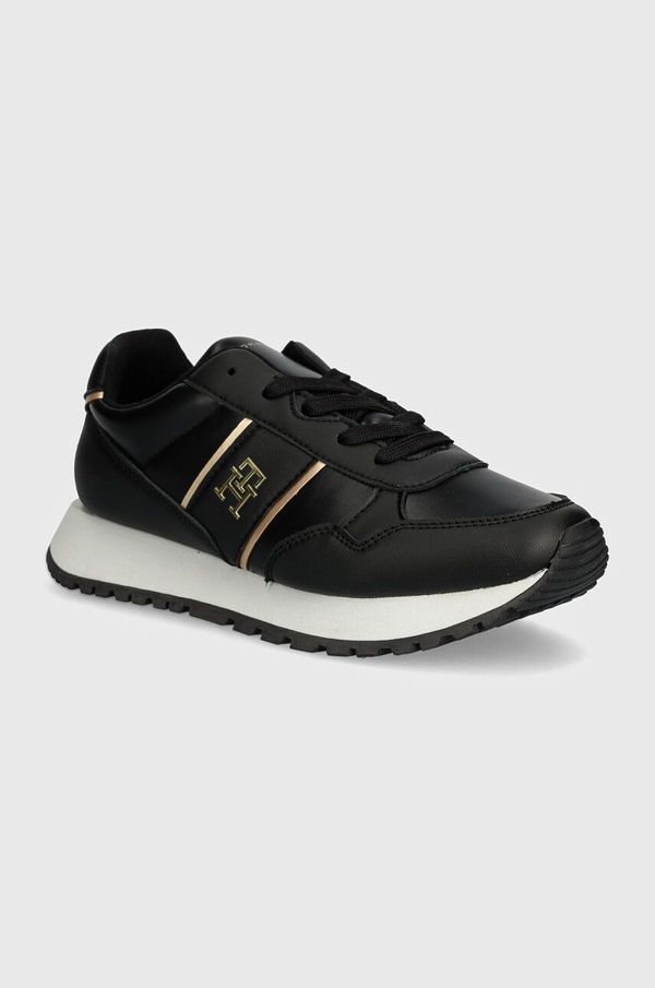 Tommy Hilfiger Dječje tenisice Tommy Hilfiger boja: crna, T3A9-33548