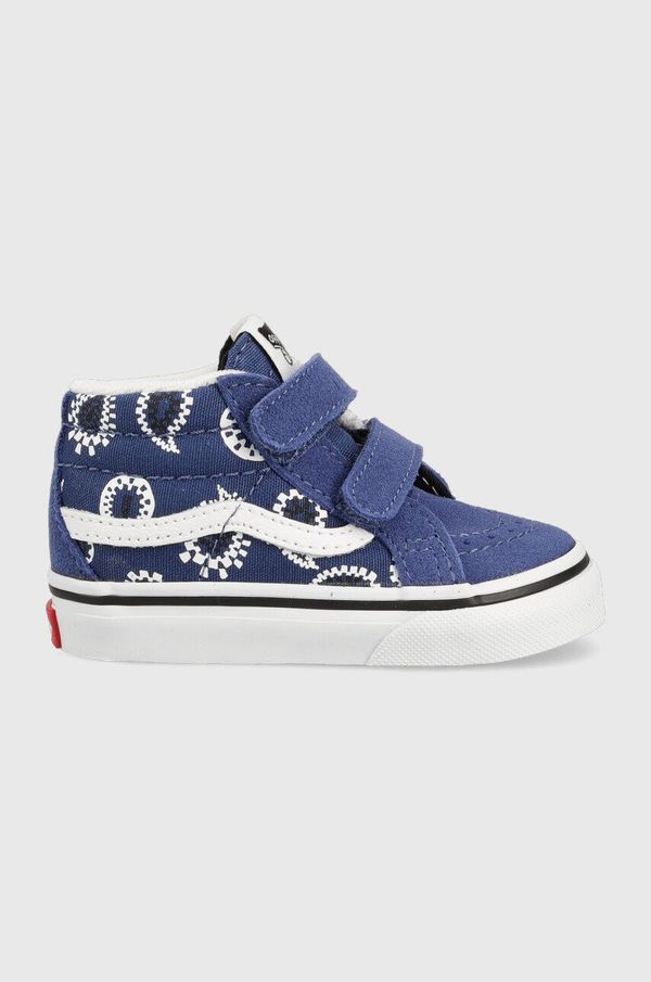 Vans Dječje tenisice Vans boja: tamno plava