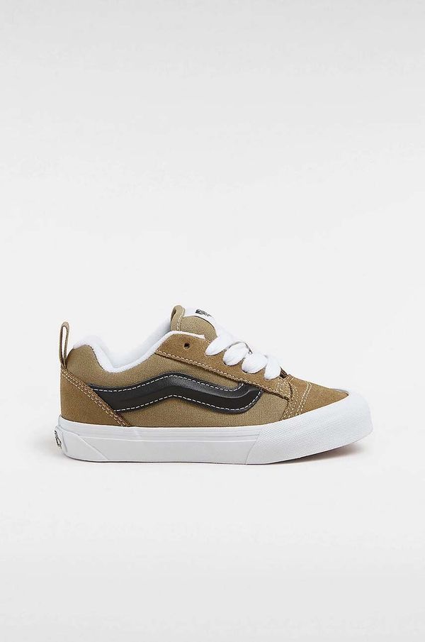 Vans Dječje tenisice Vans Knu Skool boja: zelena, VN000CYUBIQ1