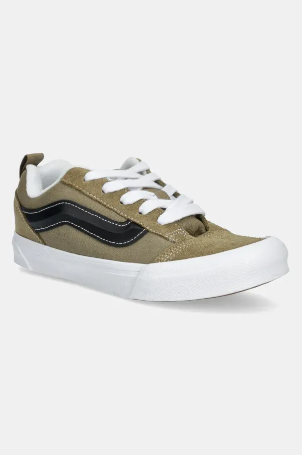 Vans Dječje tenisice Vans Knu Skool boja: zelena, VN000D2TBIQ1