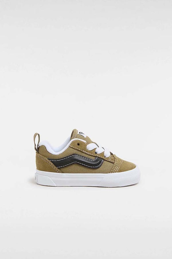 Vans Dječje tenisice Vans Knu Skool Elastic Lace boja: zelena, VN000D0KBIQ1