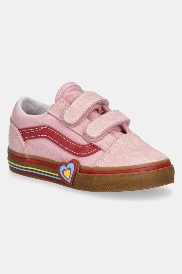 Vans Dječje tenisice Vans Old Skool V boja: ružičasta, VN000D4SBIY1