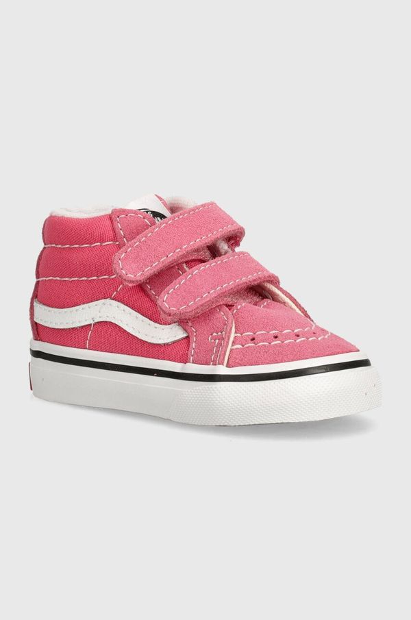 Vans Dječje tenisice Vans SK8-Mid Reissue boja: ružičasta, VN000CQ0CHL1