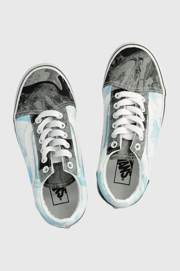 Vans Dječje tenisice Vans UY Old Skool MRBL BLKGY