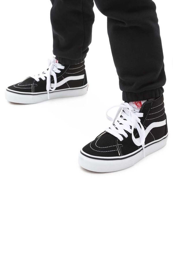 Vans Dječje tenisice Vans UY SK8 Hi BLACK/TRUE WHIT boja: crna