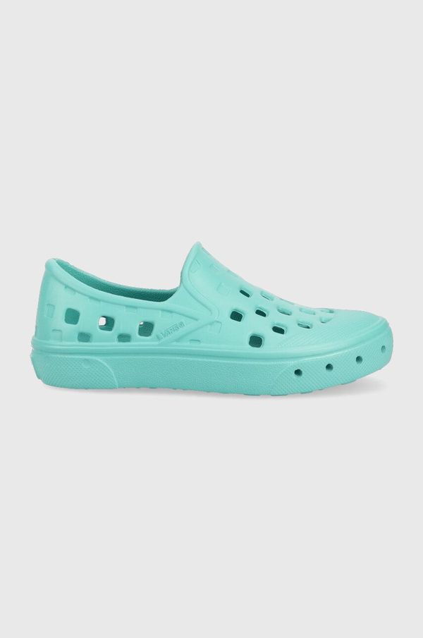 Vans Dječje tenisice Vans UY Slip On TRK ALSN PSHFR boja: tirkizna