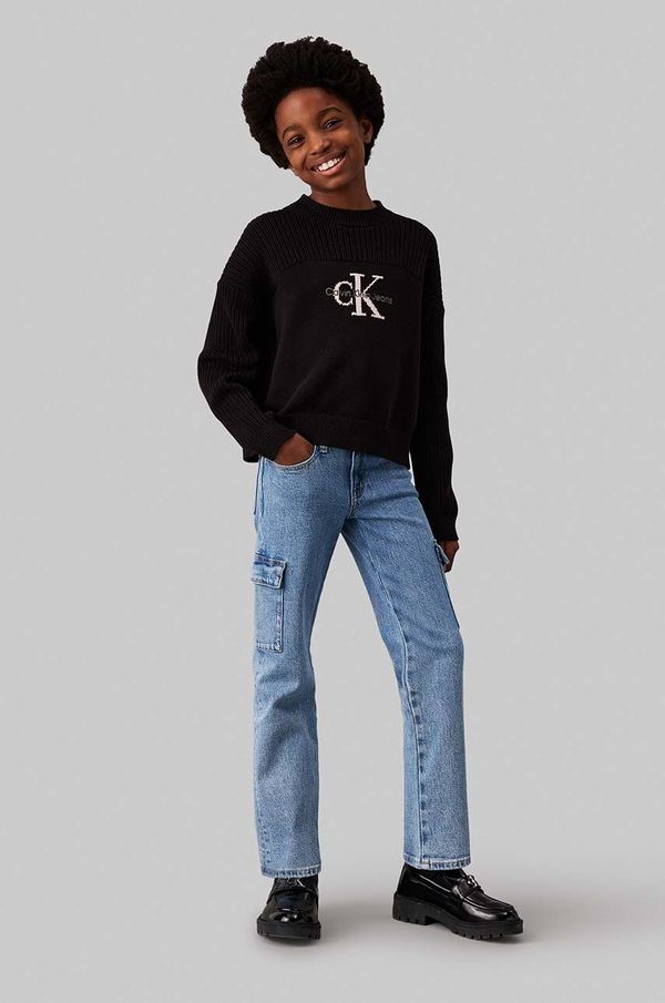 Calvin Klein Jeans Dječje traperice Calvin Klein Jeans MR STRAIGHT IG0IG02698