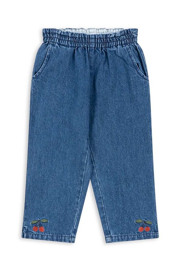 Konges Sløjd Dječje traperice Konges Sløjd MAGOT FRILL PANTS GOTS KS101585