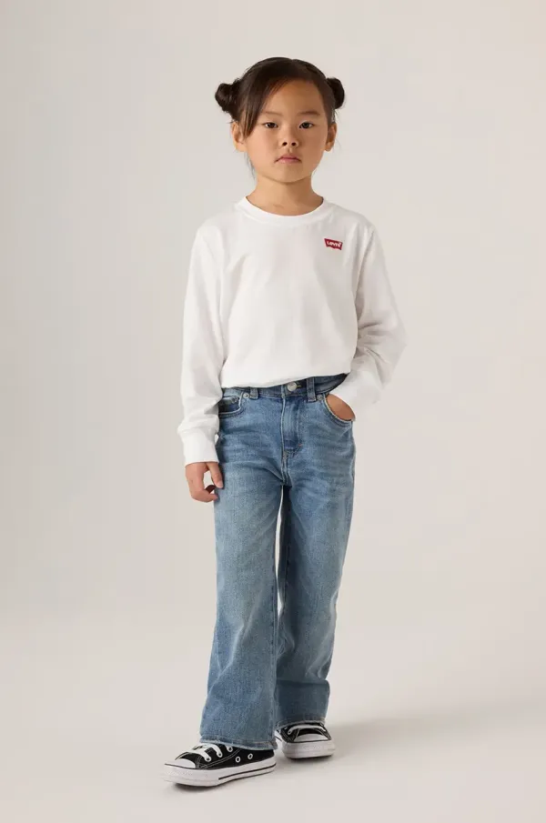 Levi's Dječje traperice Levi's WIDE LEG JEANS 3EG381
