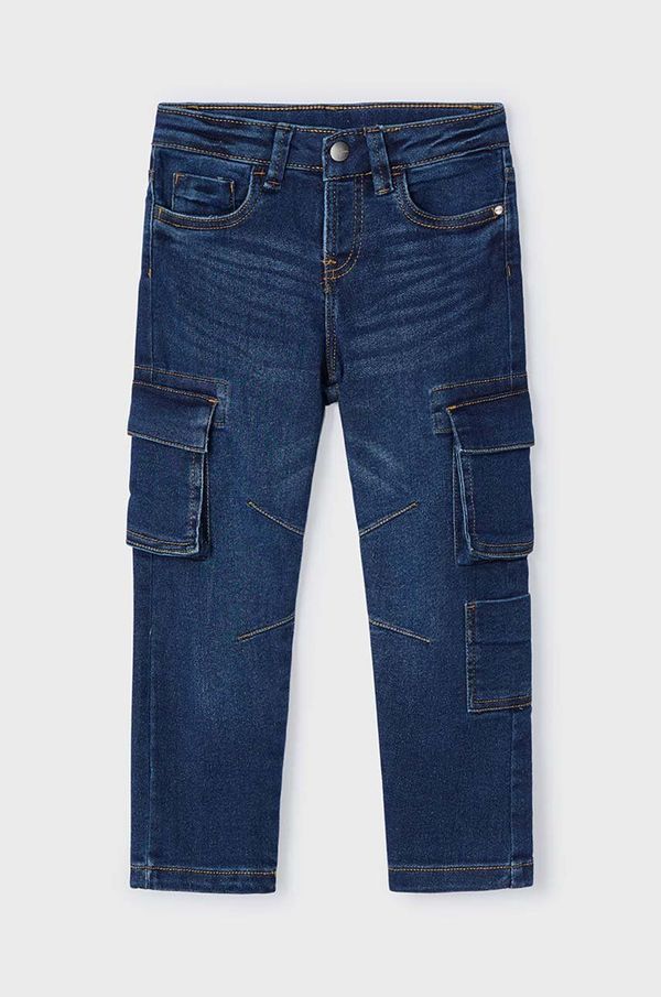 Mayoral Dječje traperice Mayoral cargo denim 4534