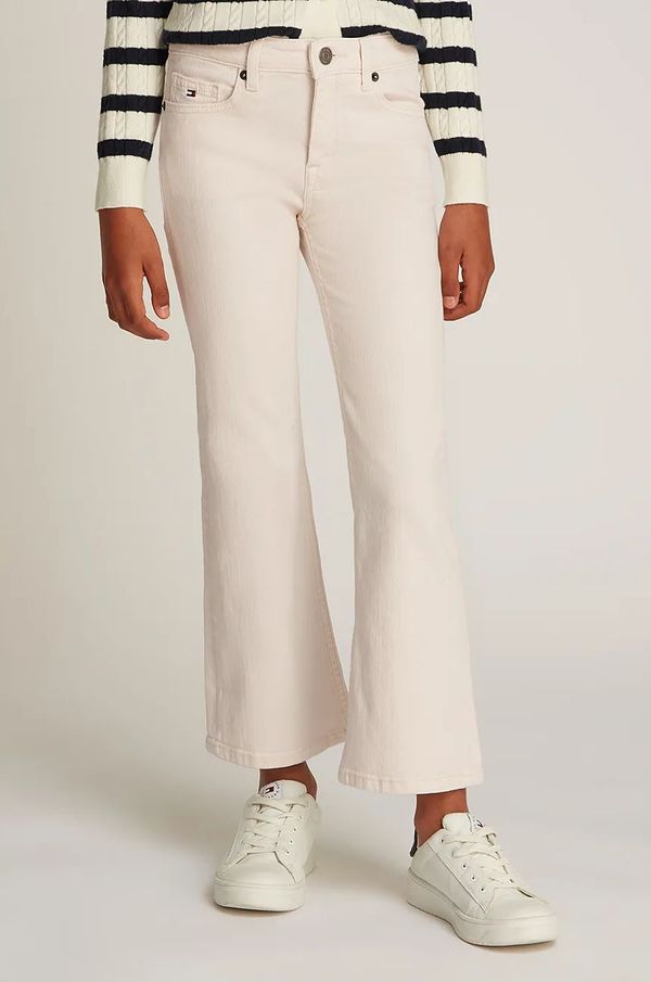 Tommy Hilfiger Dječje traperice Tommy Hilfiger FLARE KG0KG08274