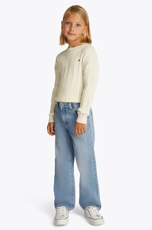 Tommy Hilfiger Dječje traperice Tommy Hilfiger GIRLFRIEND AUTHENTIC KG0KG08402