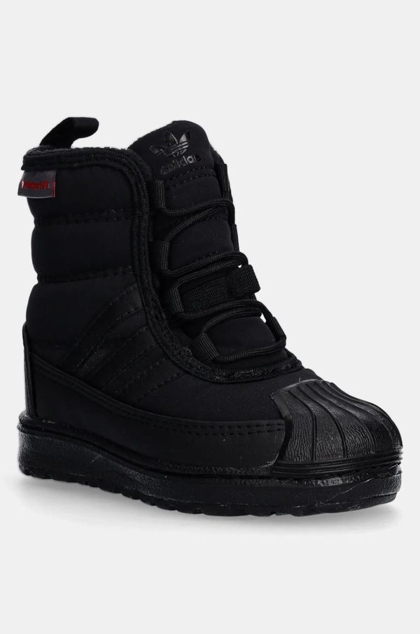 adidas Originals Dječje zimske čizme adidas Originals SUPERSTAR 360 BOOT 2.0 boja: crna, ID9724