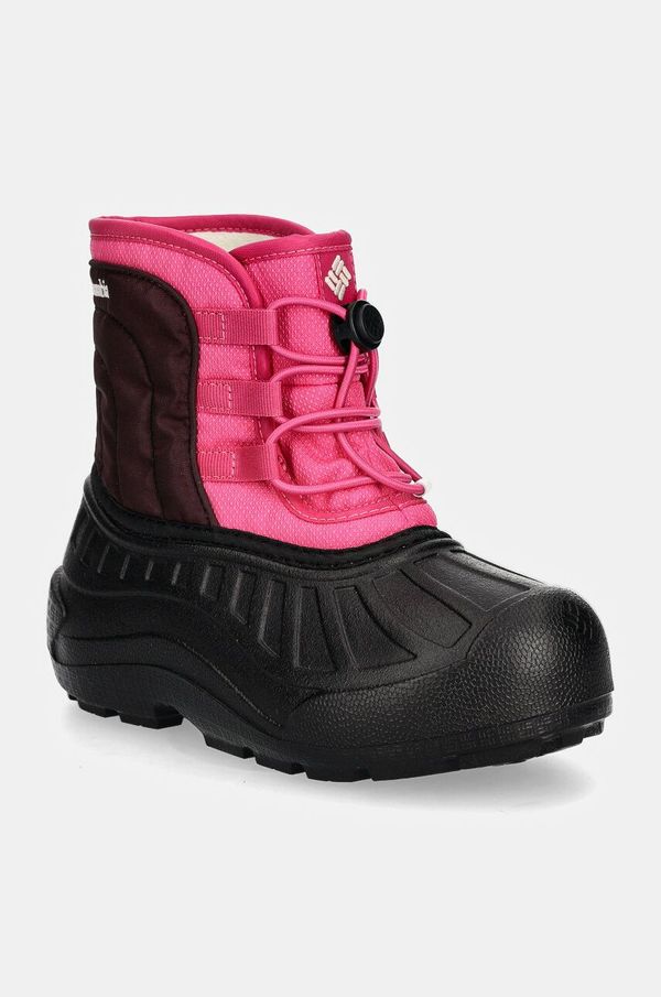 Columbia Dječje zimske čizme Columbia POWDERBUG SNOWLITE LACE boja: ružičasta, 2103521