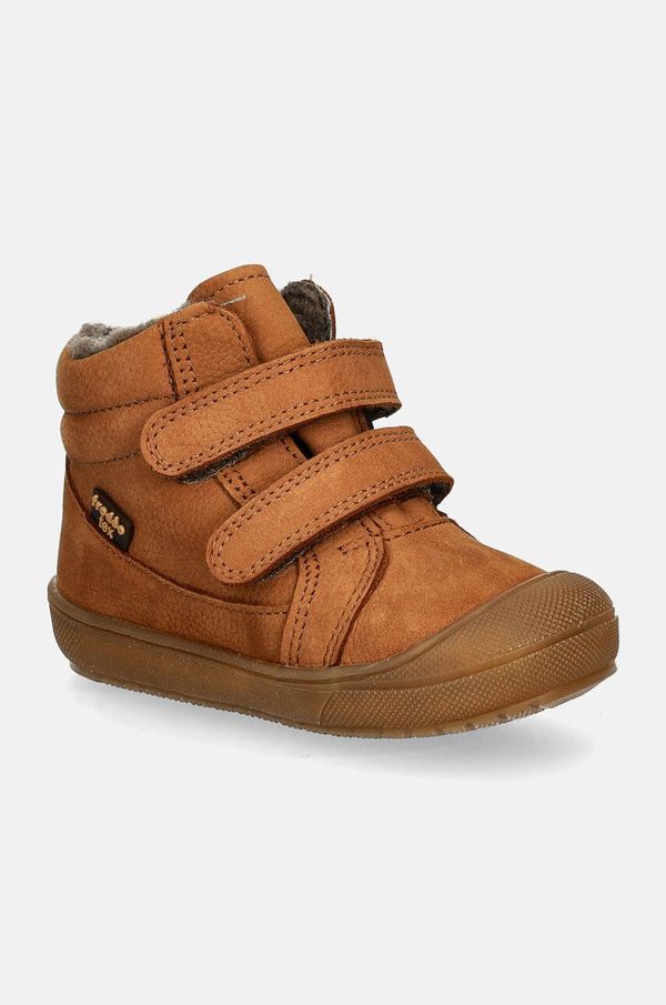 Froddo Dječje zimske čizme Froddo OLLIE WOOL TEX boja: smeđa, G2110138