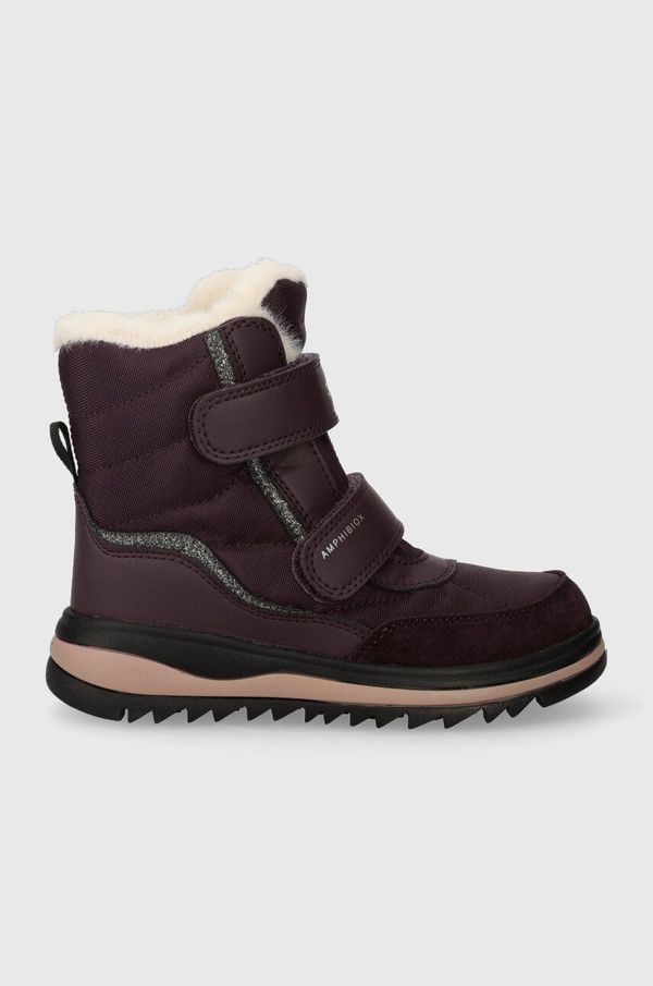 Geox Dječje zimske čizme Geox J36EWB 054FU J ADELHIDE B AB boja: bordo