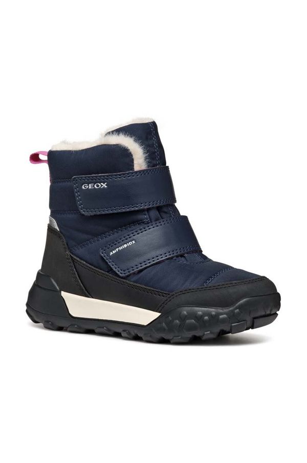 Geox Dječje zimske čizme Geox TREKKYUP AB boja: tamno plava, J46M7B.0FU50