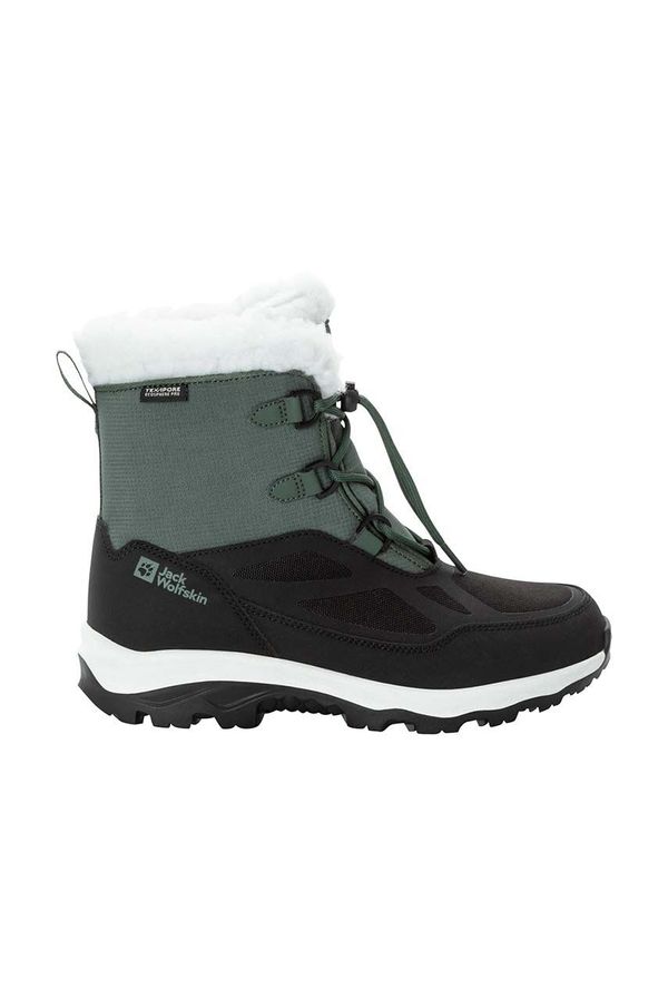 Jack Wolfskin Dječje zimske čizme Jack Wolfskin VOJO SHELL XT TEXAPORE MID boja: zelena
