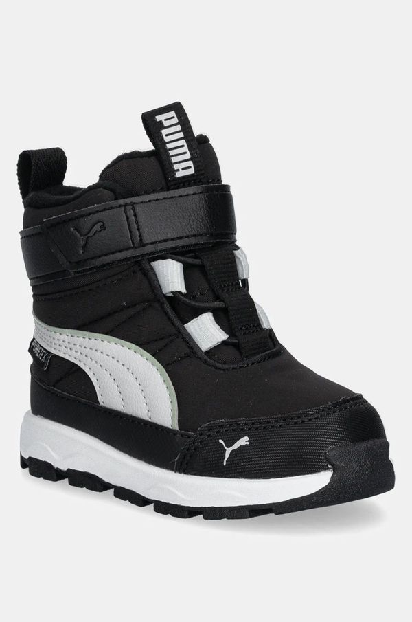 Puma Dječje zimske čizme Puma Evolve Boot Puretex AC+Inf boja: crna