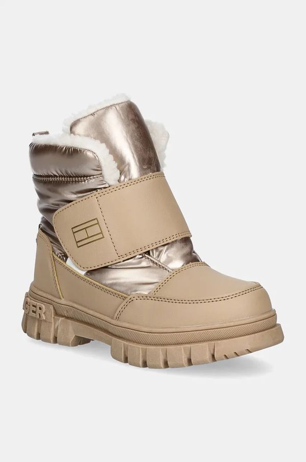 Tommy Hilfiger Dječje zimske čizme Tommy Hilfiger boja: bež, T1A5-33605
