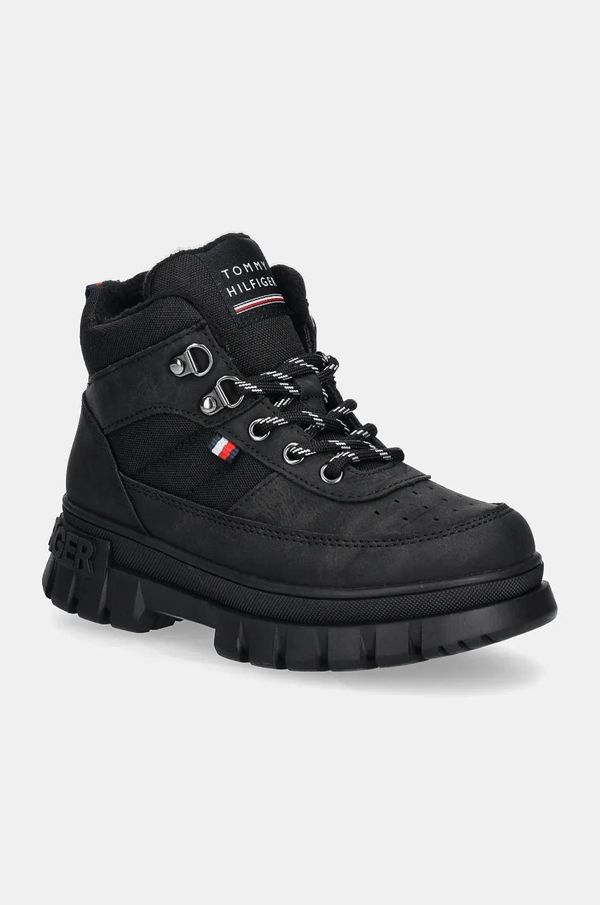 Tommy Hilfiger Dječje zimske čizme Tommy Hilfiger boja: crna, T3X5-33707