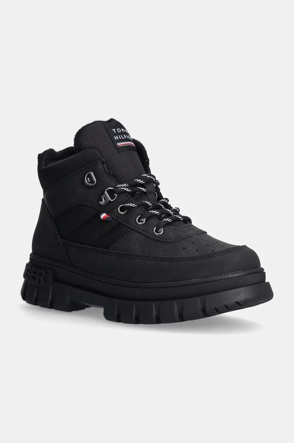 Tommy Hilfiger Dječje zimske čizme Tommy Hilfiger boja: crna, T3X5-33707