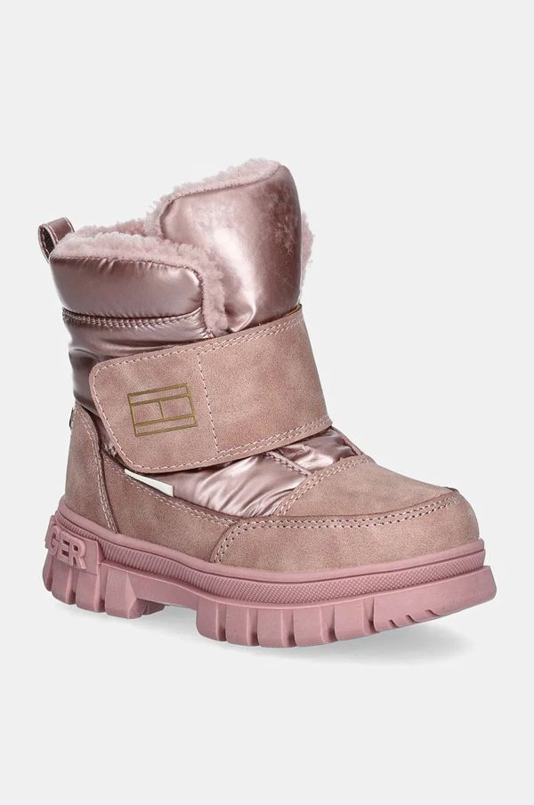 Tommy Hilfiger Dječje zimske čizme Tommy Hilfiger boja: ružičasta, T1A5-33607