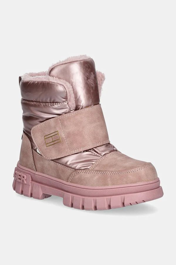 Tommy Hilfiger Dječje zimske čizme Tommy Hilfiger boja: ružičasta, T1A5-33607