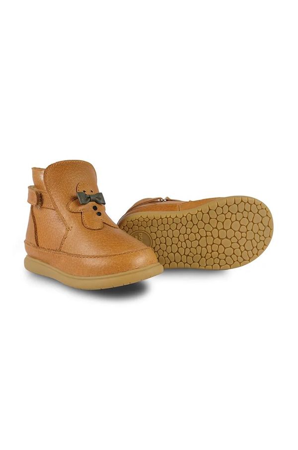 Donsje Dječje zimske kožne cipele Donsje Abbus Shoes Gingerbread boja: smeđa, 1500103