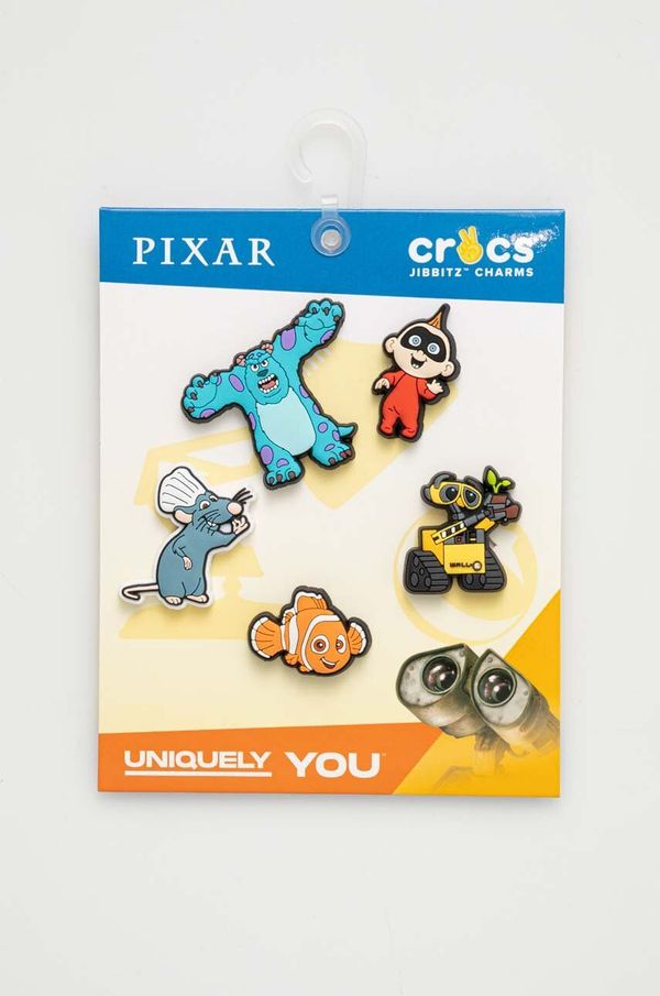 Crocs Dječji bedževi za obuću Crocs x Pixar 5-pack
