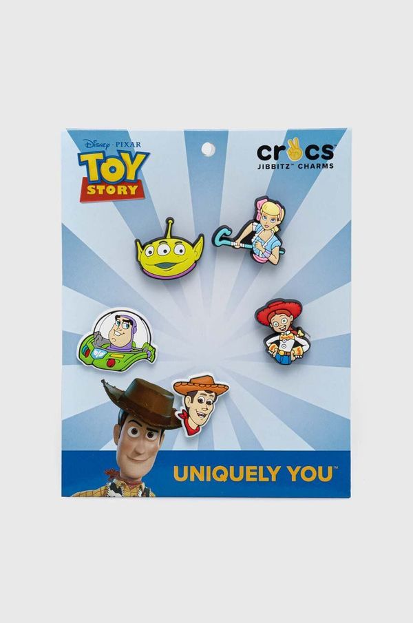 Crocs Dječji bedževi za obuću Crocs x Toy Story 5-pack