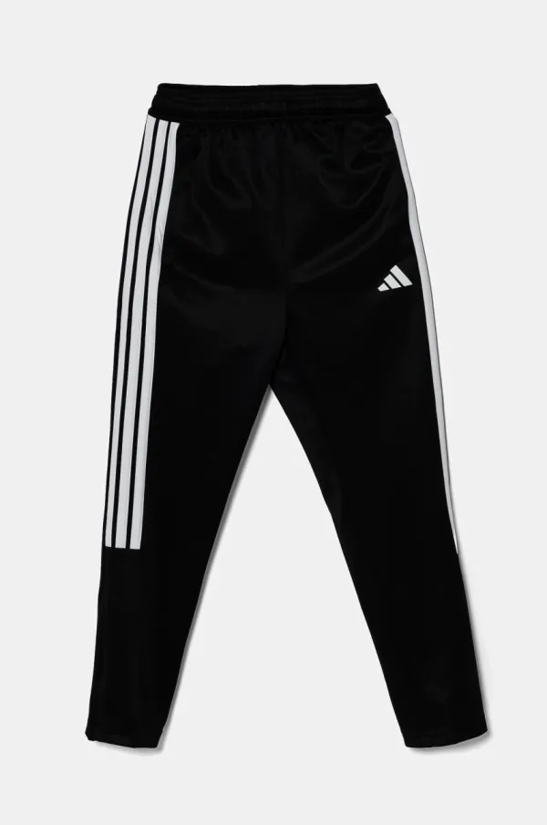 adidas Dječji donji dio trenirke adidas boja: crna, s tiskom, JI6173