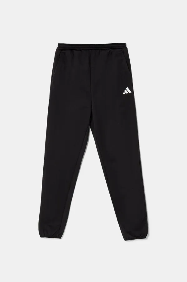 adidas Dječji donji dio trenirke adidas boja: crna, s tiskom, JJ1025