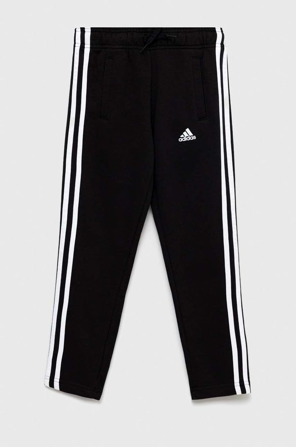adidas Dječji donji dio trenirke adidas G 3S boja: crna, s uzorkom