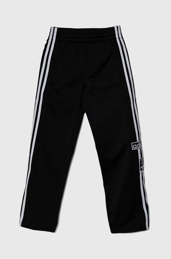 adidas Originals Dječji donji dio trenirke adidas Originals ADI BREAK P boja: crna, s aplikacijom, IY9773