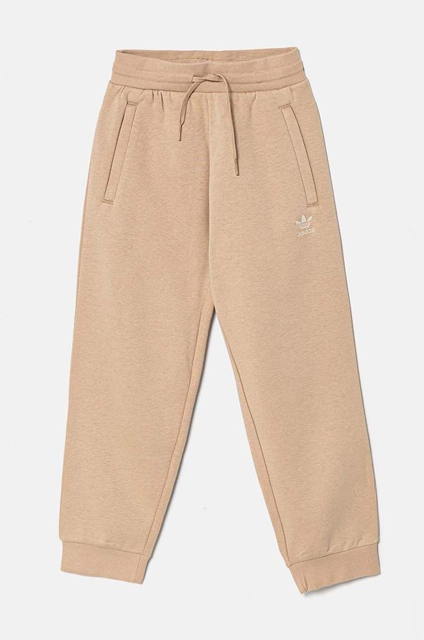 adidas Originals Dječji donji dio trenirke adidas Originals BOYFRIEND PANTS boja: bež, bez uzorka, IX7646