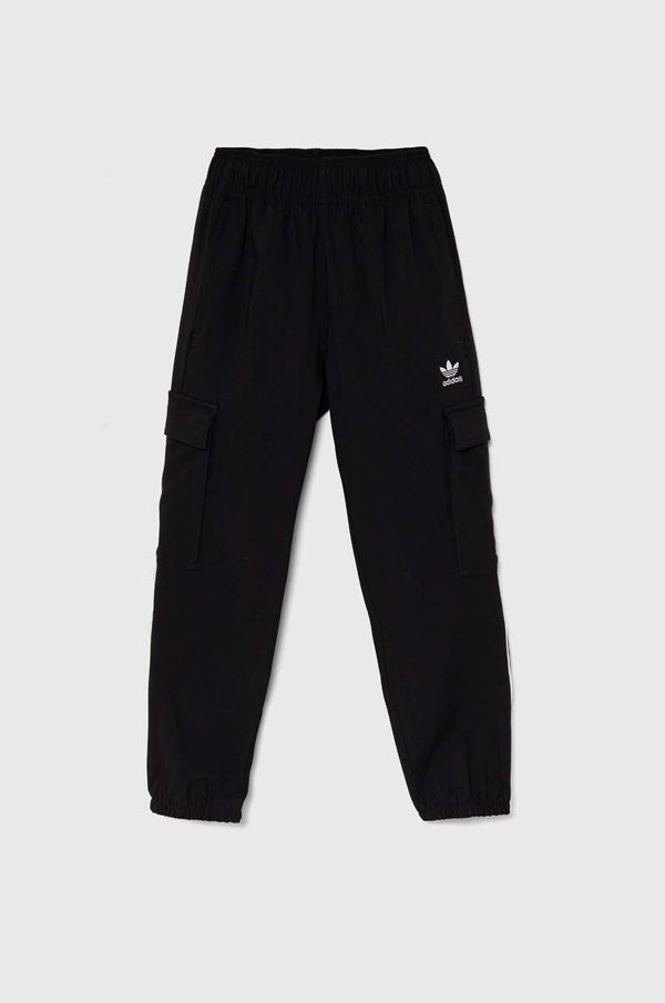 adidas Originals Dječji donji dio trenirke adidas Originals CARGO boja: crna, bez uzorka, IY7506