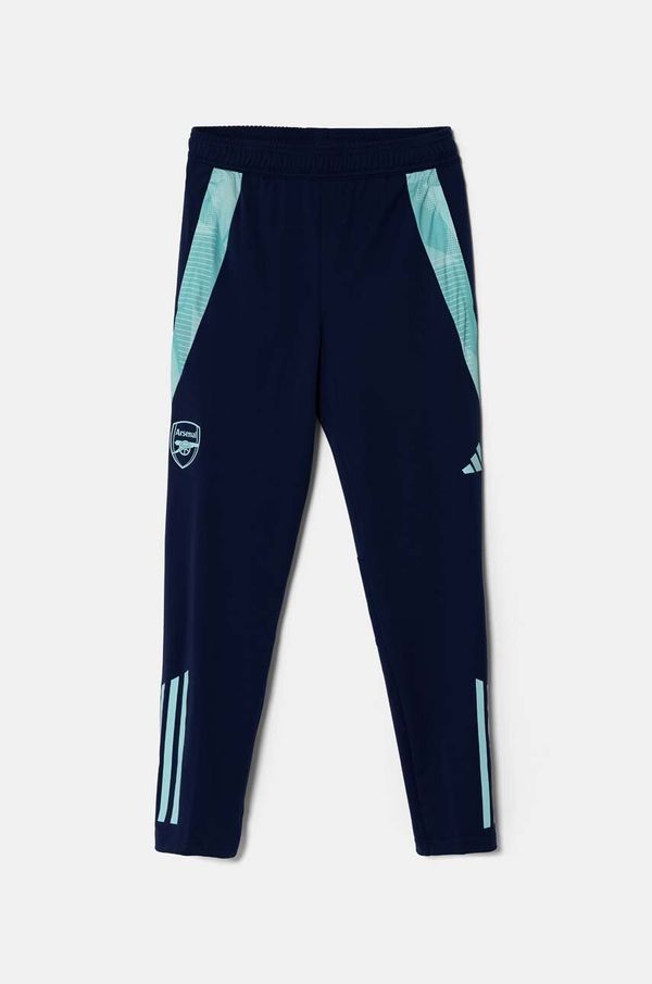 adidas Performance Dječji donji dio trenirke adidas Performance AFC TR PNT boja: tamno plava, s uzorkom, IT2209