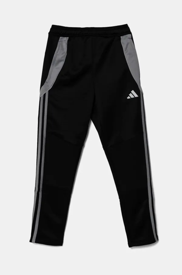 adidas Performance Dječji donji dio trenirke adidas Performance boja: crna, s aplikacijom, IM9975
