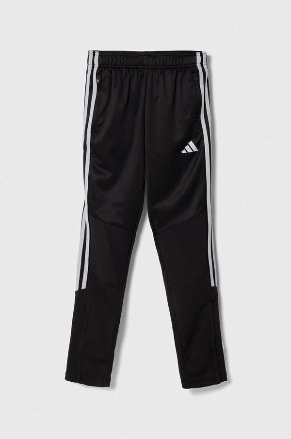 adidas Performance Dječji donji dio trenirke adidas Performance boja: crna, s tiskom