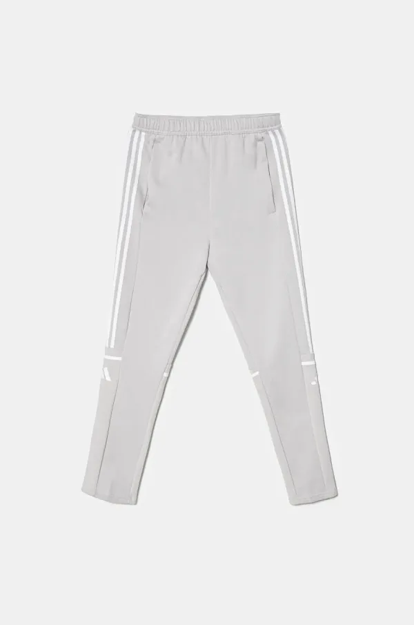 adidas Performance Dječji donji dio trenirke adidas Performance boja: siva, s uzorkom, JD4823