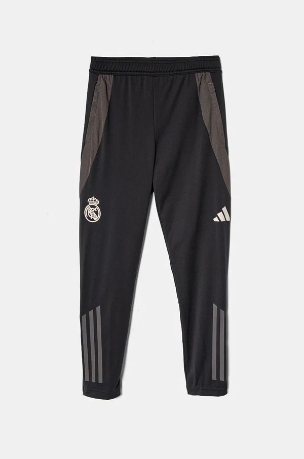 adidas Performance Dječji donji dio trenirke adidas Performance REAL EU TR PNTY boja: siva, s uzorkom, IT5127
