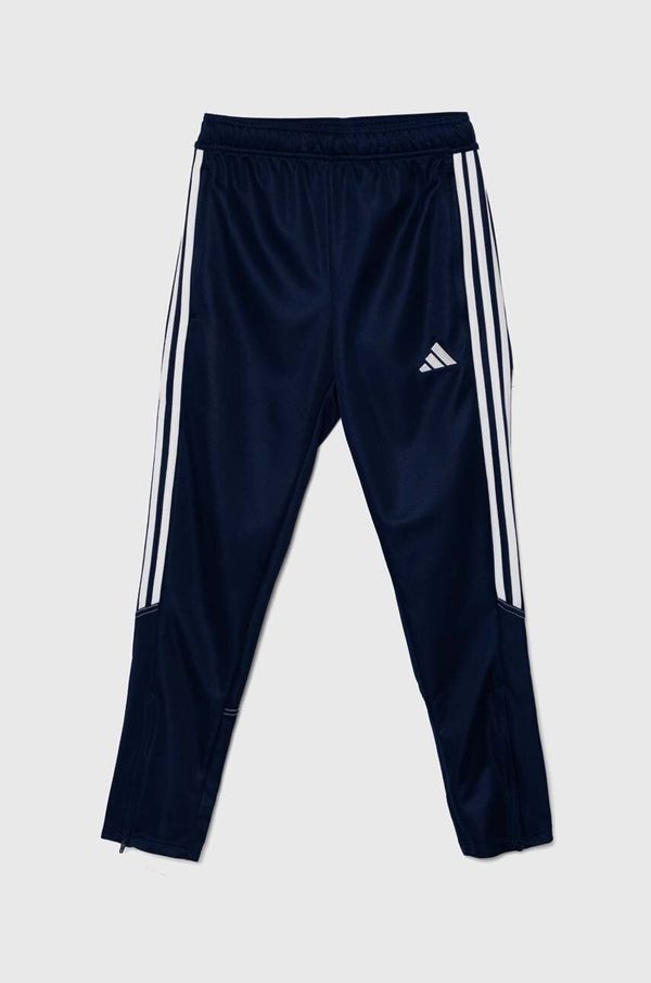 adidas Performance Dječji donji dio trenirke adidas Performance TIRO23 CBTRPNTY boja: tamno plava, s aplikacijom, HZ0177