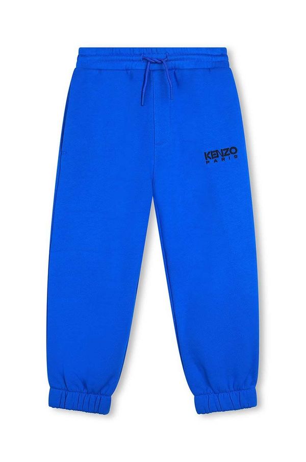 Kenzo kids Dječji donji dio trenirke Kenzo Kids glatki materijal